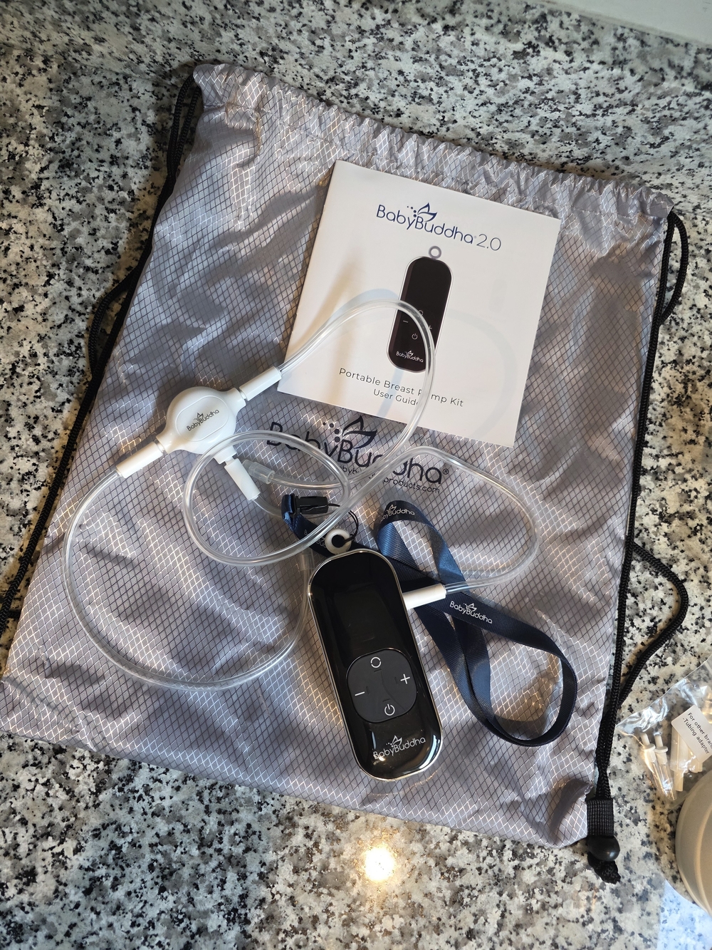 2.0 Portable Double Electric Breast Pump - Black - Picture 2 of 3